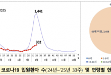 코로나19 입원환자 7주 연속 증가…"큰 유행 없이 완화 예상"