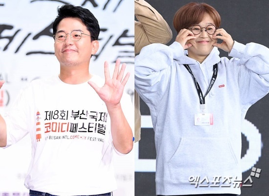 '무성의' <b>김준호</b> 태도 논란...<b>송은이</b> 직접 등판 "개그, 오해 없길" [엑's 이슈...