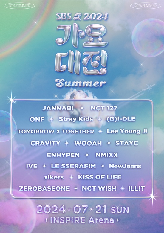 2024 SBS Gayo Daejeon Summer Announcing the Spectacular Final Lineup