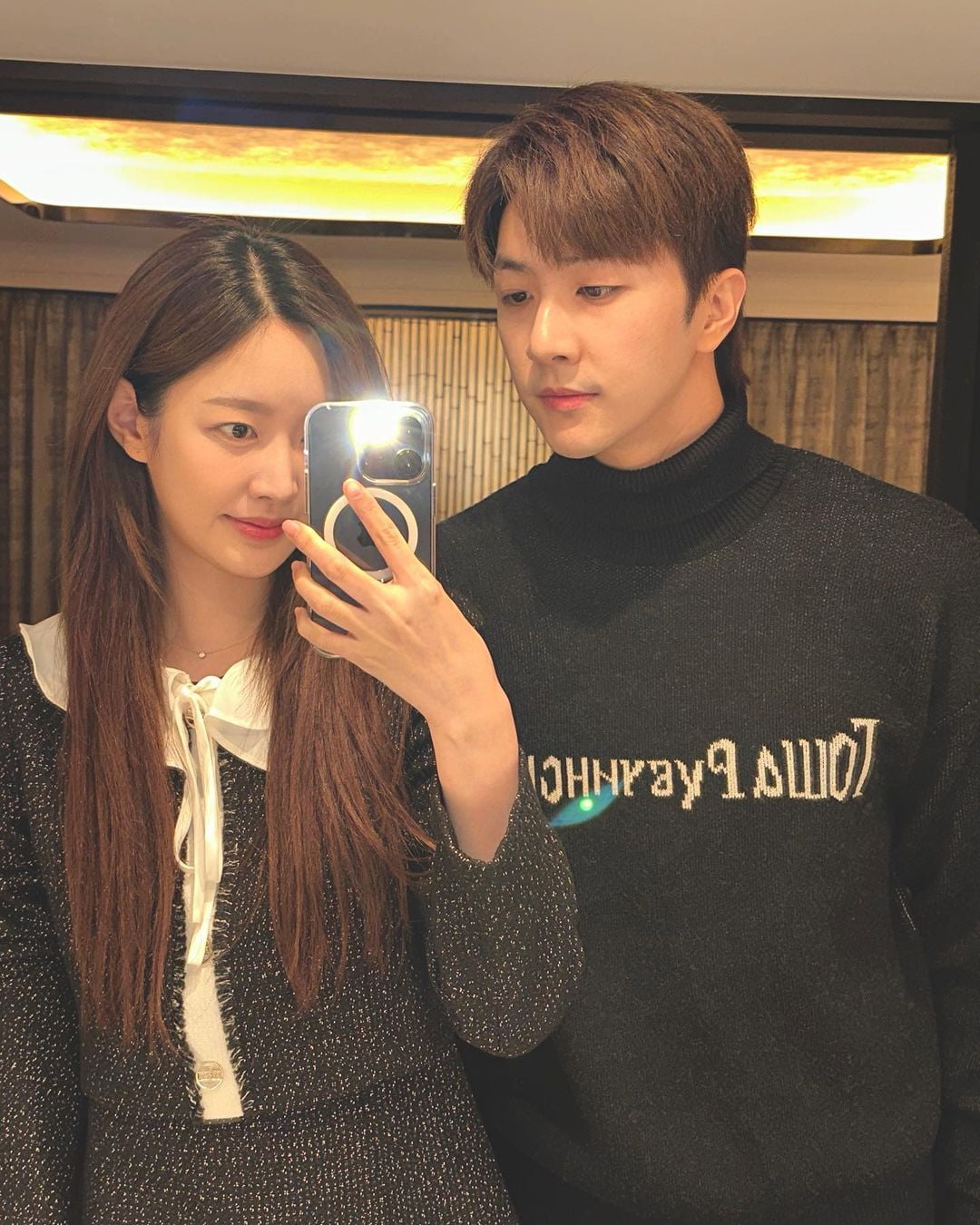 [전문] 천둥, 예비신부 <b>미미</b>에 <b>프러포즈</b> "함께 늙어가고 싶어"