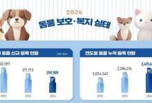 인구는 '절벽'이어도 반려견·반려묘는 6% 늘었다