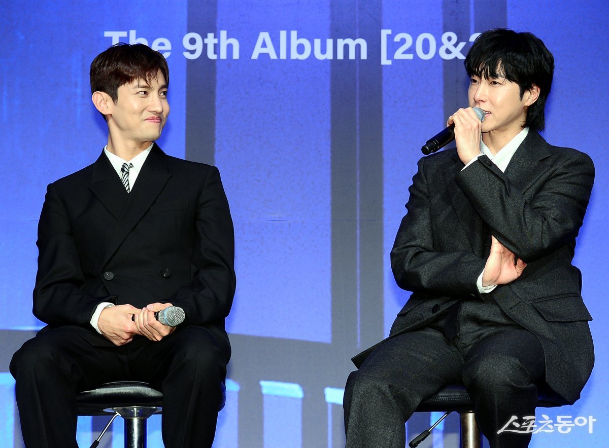 <b>동방신기</b> ‘<b>20주년</b> <b>성인식</b> 맞은 나이~’ [포토]