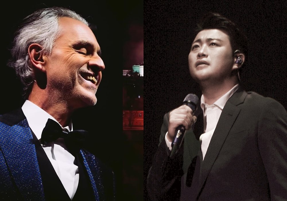 <b>김호중</b>, 안드레아 <b>보첼리</b> 신곡 <b>선물</b> 받는다