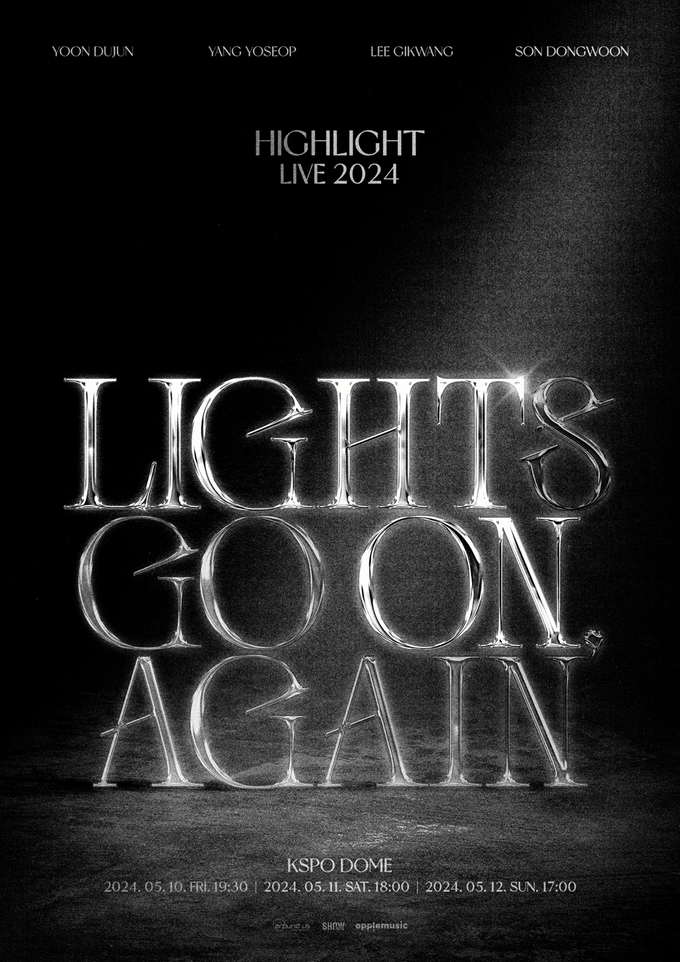 ‘비스트’ 되찾은 <b>하이라이트</b>, 단독 <b>콘서트</b> 개최…15년 활동 총망라