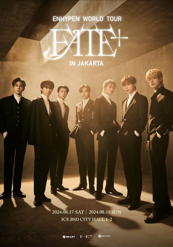 ENHYPEN Expands World Tour 'FATE PLUS' with Additional Jakarta Dates