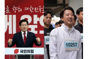 대선 후보 첫 일정… 김문수 