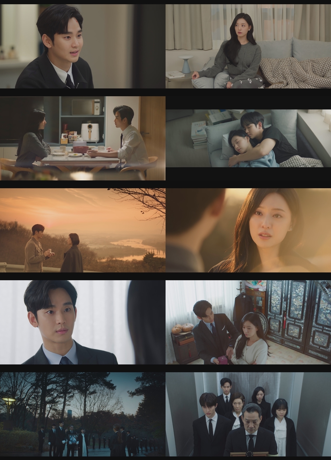 '눈물의 여왕' 어린 <b>김지원</b>, 바다에서 구한 사람 <b>김수현</b>이었다