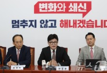 한동훈 "11일 여야의정 협의체 출범…민주 불참시 여의정만"