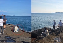 제주 용머리해안서 아이 대변 뉘고, 그대로 떠난 외국인 관광객 '황당'