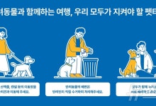 관광공사, 반려동물 여행시설 표준 제시…"현장 바로 적용 가능"