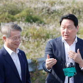 "전력·용수 늦어도 착공부터"…최태원, 호남 팹 속도전 의지(종합)