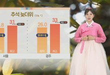 폭염 이어지는 한가위…구름 사이로 '슈퍼문' 보름달 달맞이[날씨]