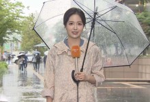 전국 비 내리며 폭염 꺾여…시간당 최고 50㎜[날씨]