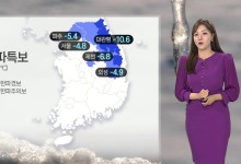 휴일에도 강추위 기승…동해안 산불 조심[날씨]