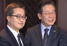 김동연 만난 이재명…비명계 주자들은 '개헌 압박'