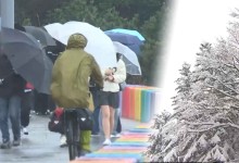 전국 흐리고 곳곳 비바람…강원 최대 70㎝ 폭설