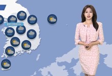 오후부터 중부 가끔 비…해안가 강풍 유의[날씨]