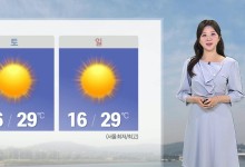 주말 맑고 초여름 더위…한낮 자외선ㆍ오존 주의[날씨]