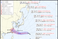 중국 향하는 태풍 '버들'…우리나라 폭우 변수 될까?
