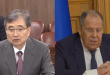 조현 "북러 군사협력 중단"…러 외무 "美군사활동 도발적"