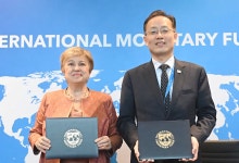 IMF 총재, 한국의 재정·통화 정책조합 적절 평가