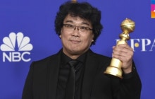 "1인치 자막 장벽 뛰어넘으면"…'기생충', 골든글로브 외국어영화상