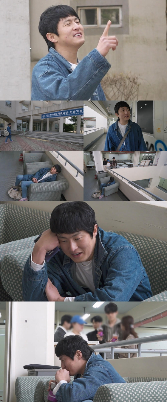 "어우..떨려.." 03학번 <b>기안84</b>, 입학 21년만 모교 <b>금의환향</b>