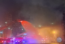 SK에너지 울산공장서 화재…소방당국 진화 중