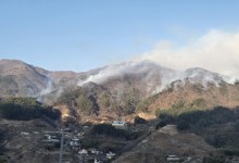 산청 야산 산불 확산…'3단계' 발령, 최대행 "인명피해 없도록 하라"