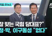 '잘 맞는 국힘 당대표 누구?'…정청래·박찬대 이구동성 “없다”
