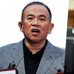 법정 김건희 마주한 명태균…면전에 "날 구속시킨 사람"