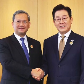 한국-캄보디아 정상회담…'코리아 전담반' 가동 합의