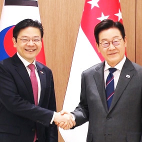 한·싱가포르 '전략적 동반자 관계' 격상…안보 협력 강화한다