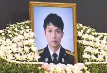 故 김진석 소방위 영결식 엄수…서울현충원 안장