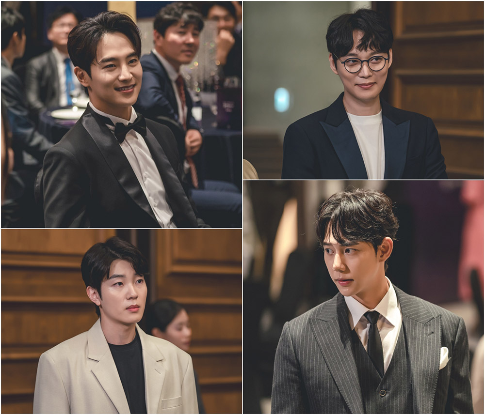 Actor Choi Woong, Jeon SeungBin, Jin JuHyung, and Kim JinWoo to