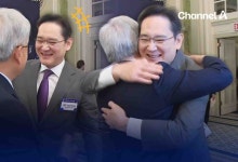 이재용 삼성 회장, 엔비디아 젠슨 황 ‘와락’ 껴안았다 [현장영상]