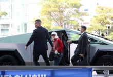 지디가 인천공항 타고 온 '사이버트럭', 스타필드 죽전점에 있다