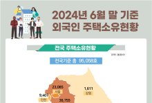 외국인 소유한 주택 10만 호 육박…중국인이 과반 소유