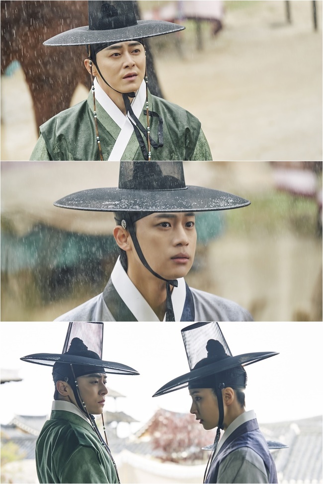 ‘세작’ <b>조정석</b>vs이신영, <b>신세경</b>과 일촉즉발 <b>삼자대면</b>[오늘TV]