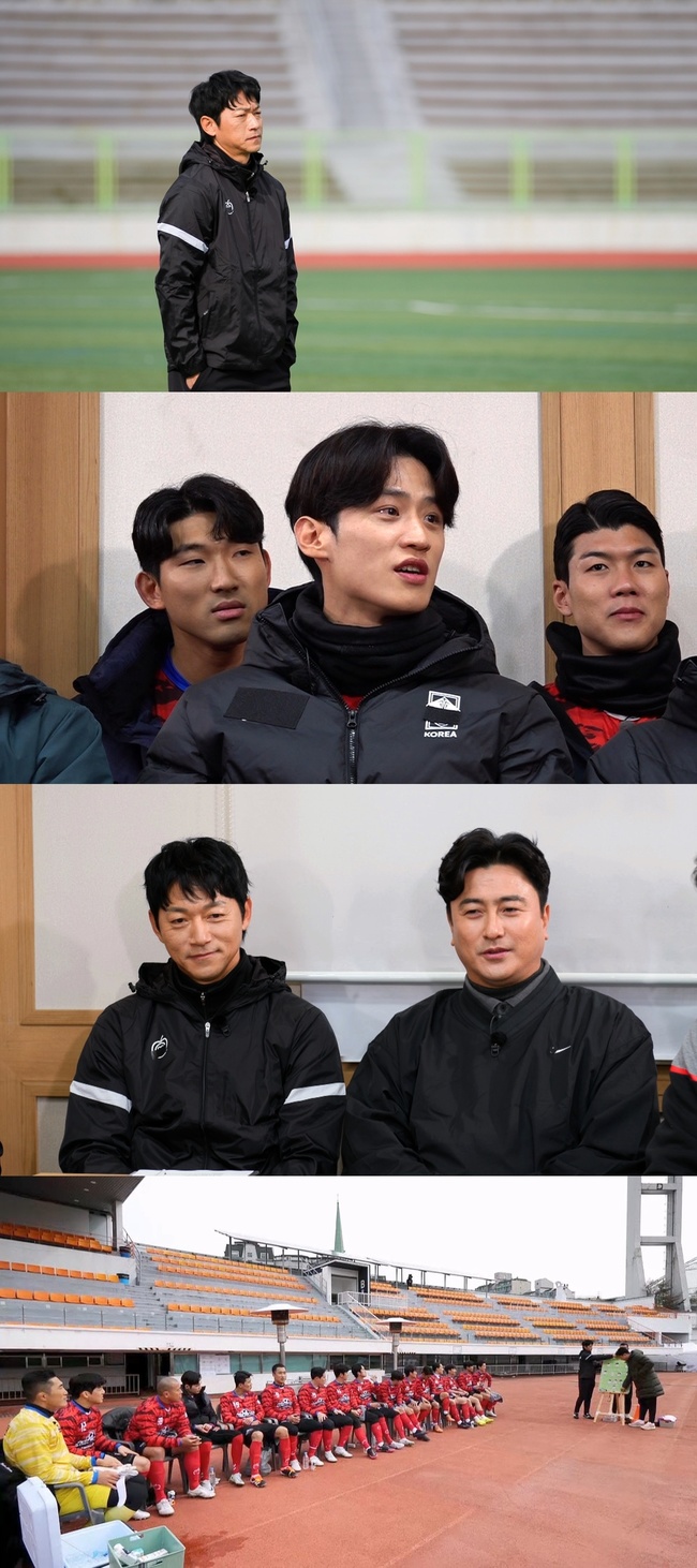 <b>김남일</b>, 훈남 아들 드디어 공개…안정환도 감탄한 붕어빵 비주얼(뭉찬3)