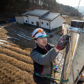 유선망 없는 산간오지, 더는 전봇대 세울 필요 없는 이유