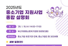 부산중기청, 15일 중소기업 지원사업 설명회 개최