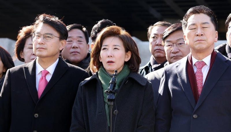 나경원, 이재명 향해 "악마의 눈에 악마 보여..가장 반민주적 망발"