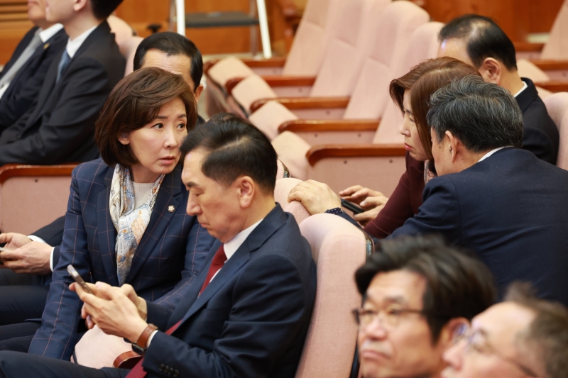 나경원, 한덕수 탄핵 기각에 "조심스레 尹 직무 복귀 예측"