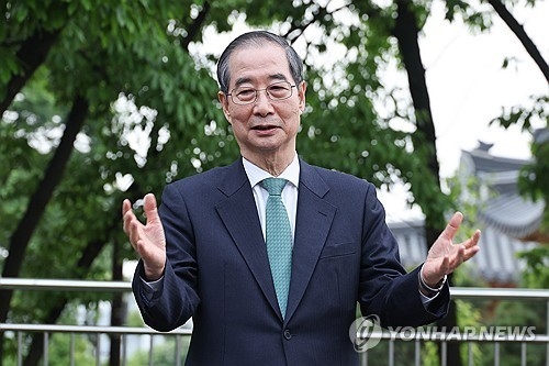 한덕수 "외부에서 온 용병 아냐..우리는 식구"