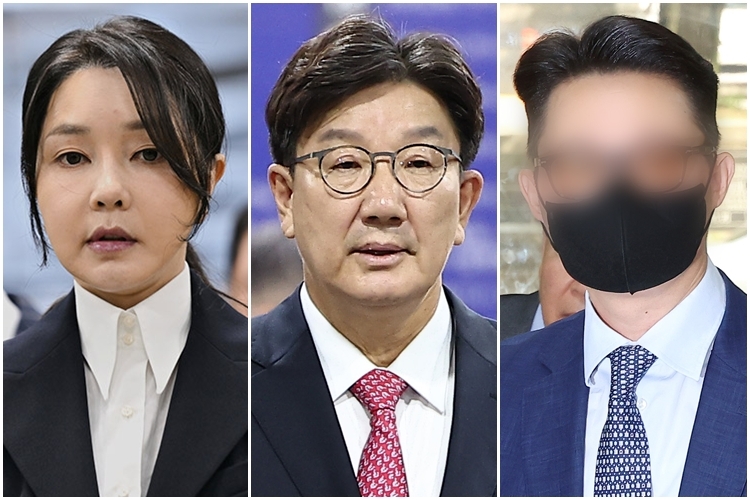 '운명의 날' 김건희·권성동·윤영호 내달 28일 1심 선고