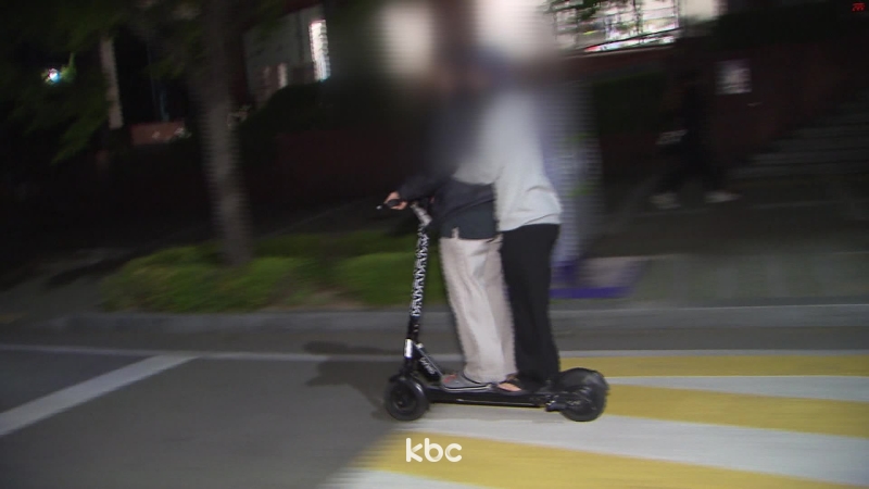 광주 수완지구 전동킥보드 속도 제한한다...광주 첫 시범운영