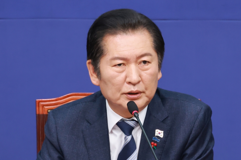 정청래 "1억 원 수수 의혹 강선우 당 윤리감찰단에 진상조사 지시"