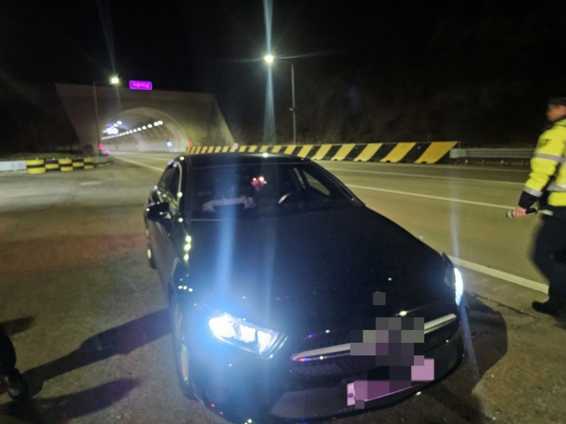 '음주운전에 8.5㎞ 역주행까지' 고속도로서 만취 운전자 유턴하더니 역주행 '아찔'