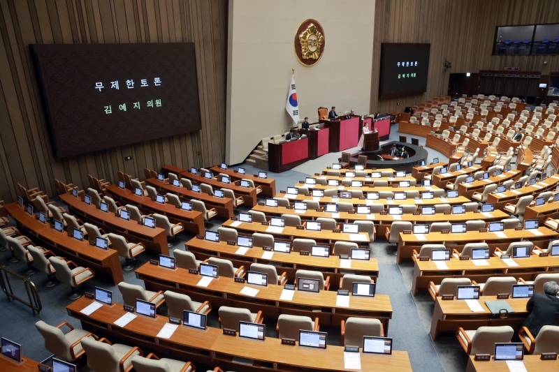 '尹검찰 조작기소' 국정조사 계획서, 與주도로 국회 본회의 통과